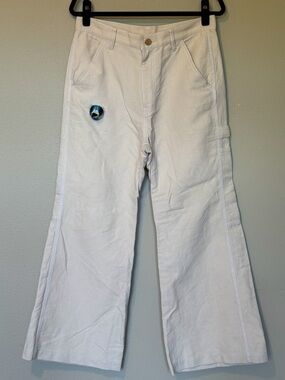 Doublet Japan Mens SS22 Wood Yarn Painters Pant Bird Detail Size Large